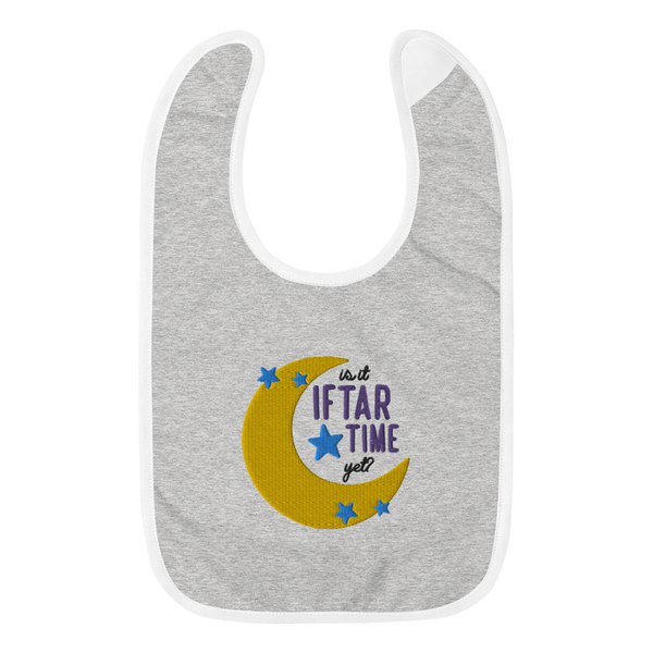 Iftar Time Baby Bib