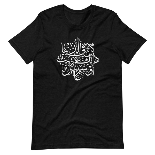 Be In This World like a Traveler Tee