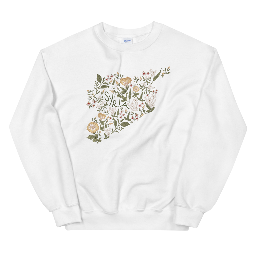 Flowered sweatshirts 2024