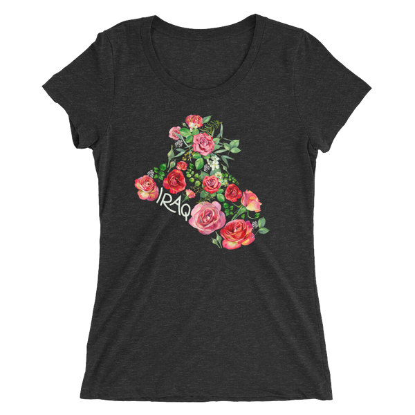 Flower Bouquet Floral Triblend Tee / T Shirt