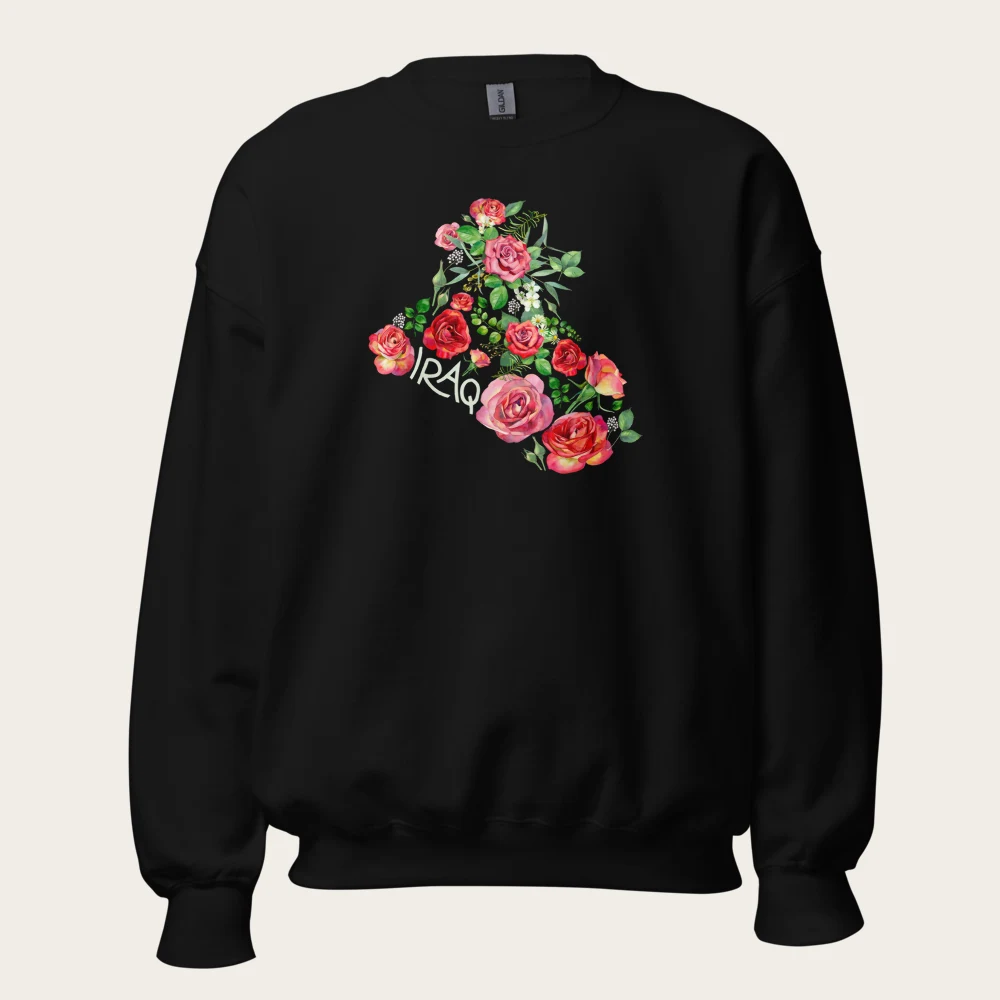 Iraq National Flowers Sweatshirt