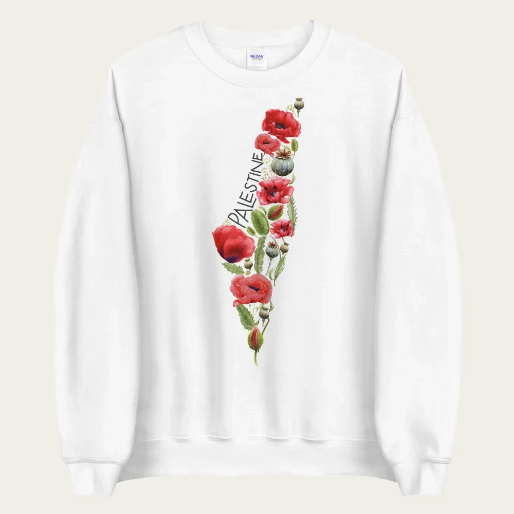 Palestine National Flowers Sweatshirt