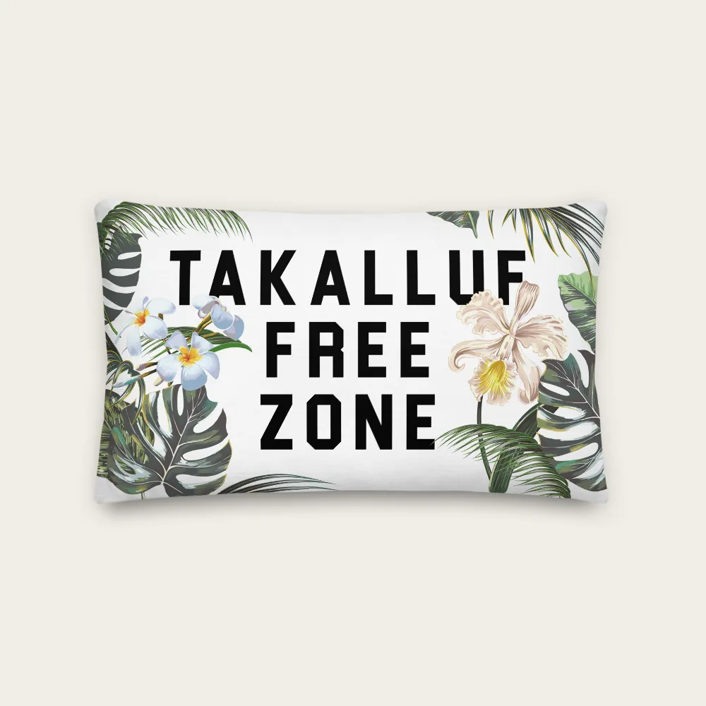 Takalluf Free Zone Pillow